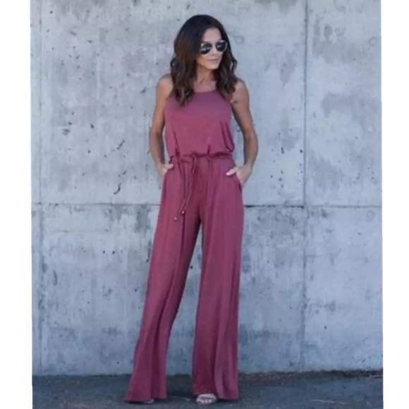 bluewinkz Pants - Pink Jumpsuit
